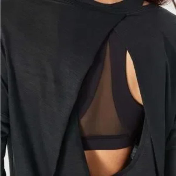 Lululemon Get Set Long Sleeve Shirt Black 6 - Picture 3 of 7